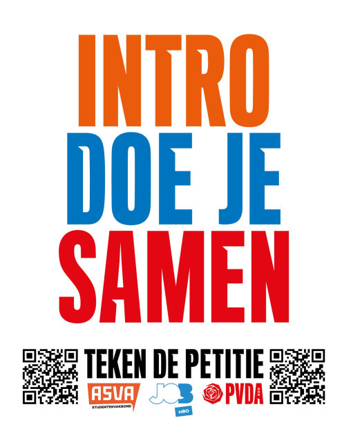 Petitie voor gezamenlijke introductiedagen in Amsterdam