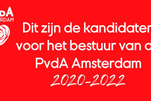 Voordracht PvdA-bestuur 2020-2022
