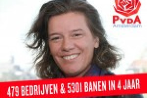 PvdA-wethouder Gehrels haalt ruim 5000 banen in vier jaar naar Amsterdam